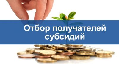 Отбор получателей субсидий на возмещение затрат субъектам малого и среднего предпринимательства