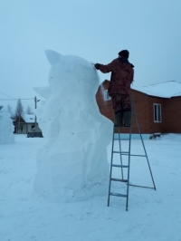 Снежный городок, д.Юмас