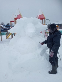 Снежный городок, с.Ямки